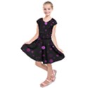 Decorative dots pattern Kids  Short Sleeve Dress View1