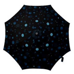 Decorative Dots Pattern Hook Handle Umbrellas (medium) by ValentinaDesign