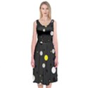 Decorative dots pattern Midi Sleeveless Dress View1