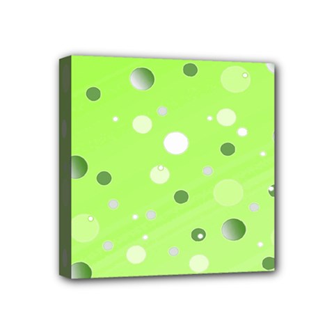 Decorative Dots Pattern Mini Canvas 4  X 4  by ValentinaDesign