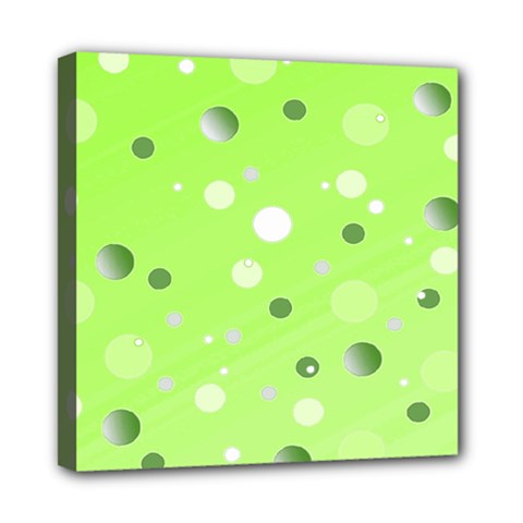 Decorative Dots Pattern Mini Canvas 8  X 8  by ValentinaDesign