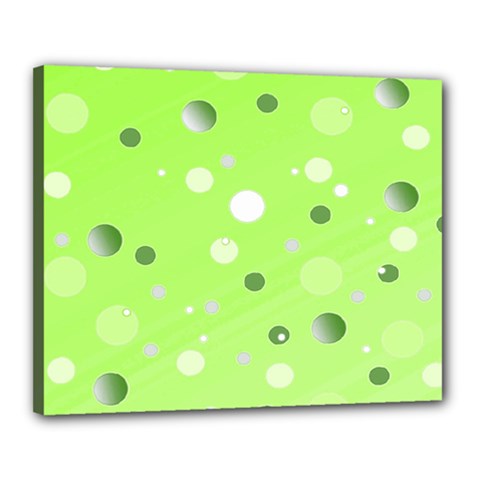 Decorative Dots Pattern Canvas 20  X 16  by ValentinaDesign