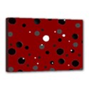 Decorative dots pattern Canvas 18  x 12  View1