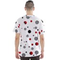 Decorative dots pattern Men s Sport Mesh Tee View2