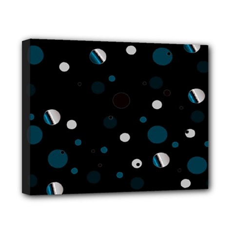 Decorative Dots Pattern Canvas 10  X 8  by ValentinaDesign