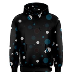 Decorative Dots Pattern Men s Pullover Hoodie by ValentinaDesign