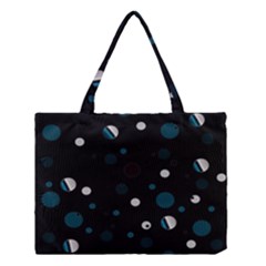 Decorative Dots Pattern Medium Tote Bag by ValentinaDesign