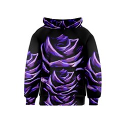 Rose Flower Design Nature Blossom Kids  Pullover Hoodie by Nexatart