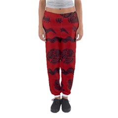 Aztecs Pattern Women s Jogger Sweatpants by ValentinaDesign