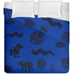 Aztecs Pattern Duvet Cover Double Side (king Size) by ValentinaDesign