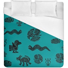 Aztecs Pattern Duvet Cover (king Size) by ValentinaDesign