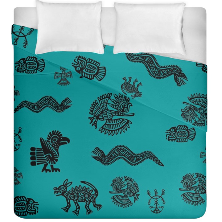 Aztecs pattern Duvet Cover Double Side (King Size)