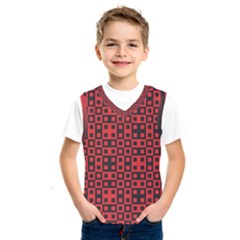 Abstract Background Red Black Kids  Sportswear