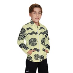 Aztecs Pattern Wind Breaker (kids) by ValentinaDesign