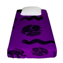 Aztecs Pattern Fitted Sheet (single Size)