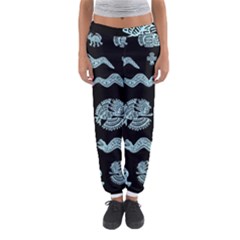 Aztecs Pattern Women s Jogger Sweatpants by ValentinaDesign