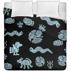 Aztecs Pattern Duvet Cover Double Side (king Size) by ValentinaDesign