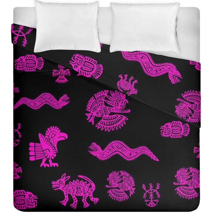 Aztecs pattern Duvet Cover Double Side (King Size)