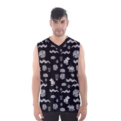 Aztecs Pattern Men s Basketball Tank Top by ValentinaDesign