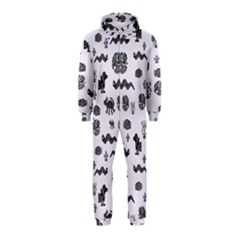 Aztecs Pattern Hooded Jumpsuit (kids)