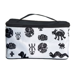 Aztecs Pattern Cosmetic Storage Case by ValentinaDesign