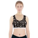 Aztecs pattern Sports Bra With Pocket View1