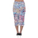 Colorful paint              Velvet Pencil Skirt View2