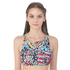 Colorful Paint            Tank Bikini Top by LalyLauraFLM