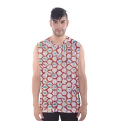 Honeycomb Pattern             Men s Basketball Tank Top by LalyLauraFLM