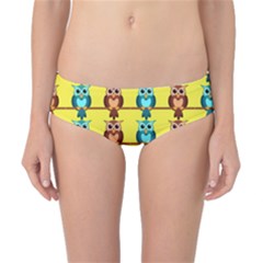 Owls Pattern            Classic Bikini Bottoms by LalyLauraFLM