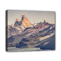 Fitz Roy And Poincenot Mountains Lake View   Patagonia Canvas 10  x 8  View1