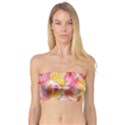 Pretty Painted Pattern Pastel Bandeau Top View1