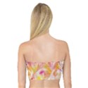 Pretty Painted Pattern Pastel Bandeau Top View2