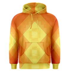 Pattern Retired Background Orange Men s Pullover Hoodie by Nexatart