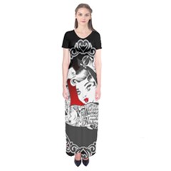 Well Behaved  Short Sleeve Maxi Dress by tonitails