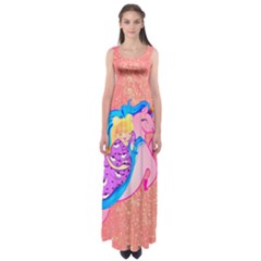 Unicorn Dreams Empire Waist Maxi Dress