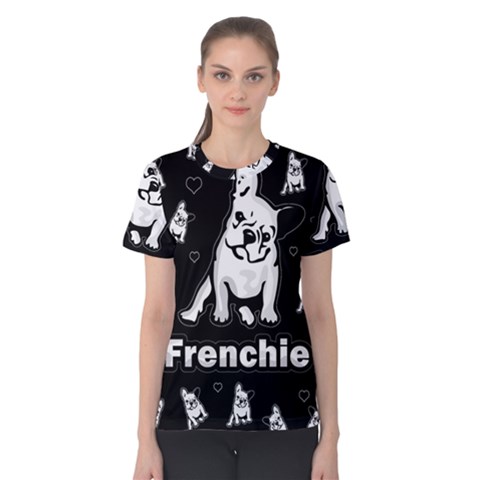 Frenchie Women s Cotton Tee by Valentinaart