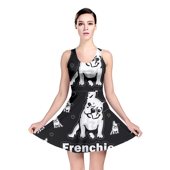 Frenchie Reversible Skater Dress