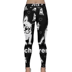 Frenchie Classic Yoga Leggings by Valentinaart