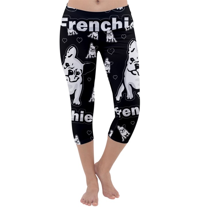 Frenchie Capri Yoga Leggings