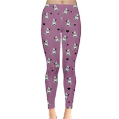 French Bulldog Leggings  by Valentinaart