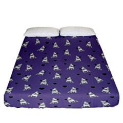 French Bulldog Fitted Sheet (california King Size) by Valentinaart