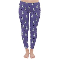 French Bulldog Classic Winter Leggings by Valentinaart