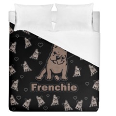 French Bulldog Duvet Cover (queen Size) by Valentinaart