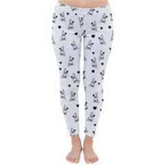 French Bulldog Classic Winter Leggings by Valentinaart