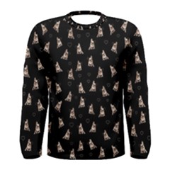 French Bulldog Men s Long Sleeve Tee by Valentinaart