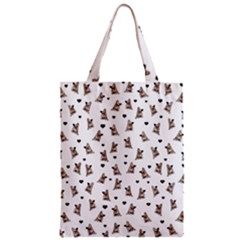 French Bulldog Zipper Classic Tote Bag by Valentinaart