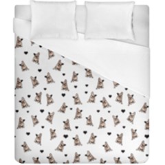 French Bulldog Duvet Cover (california King Size) by Valentinaart