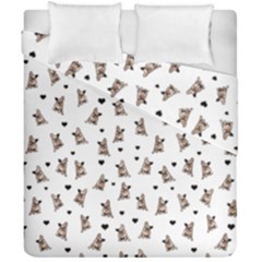 French Bulldog Duvet Cover Double Side (california King Size) by Valentinaart