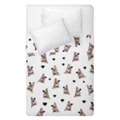 French Bulldog Duvet Cover Double Side (single Size) by Valentinaart